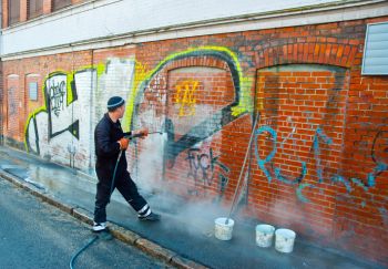 Graffiti Removal in Carson by NPC Facility Services 